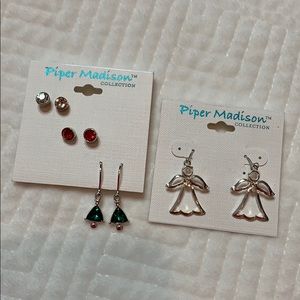 🎁 Piper Madison Christmas Holiday Earrings